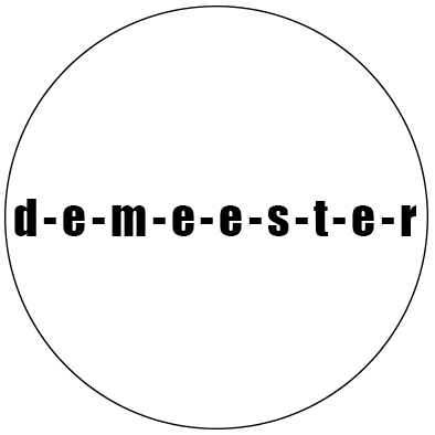 Galerie d-e-m-e-e-s-t-e-r